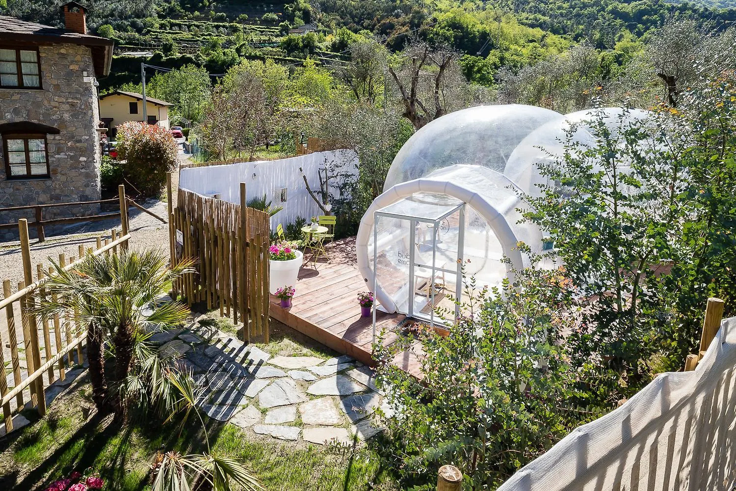 Luxury tent Bubble Antares Hotel Badalucco Italy