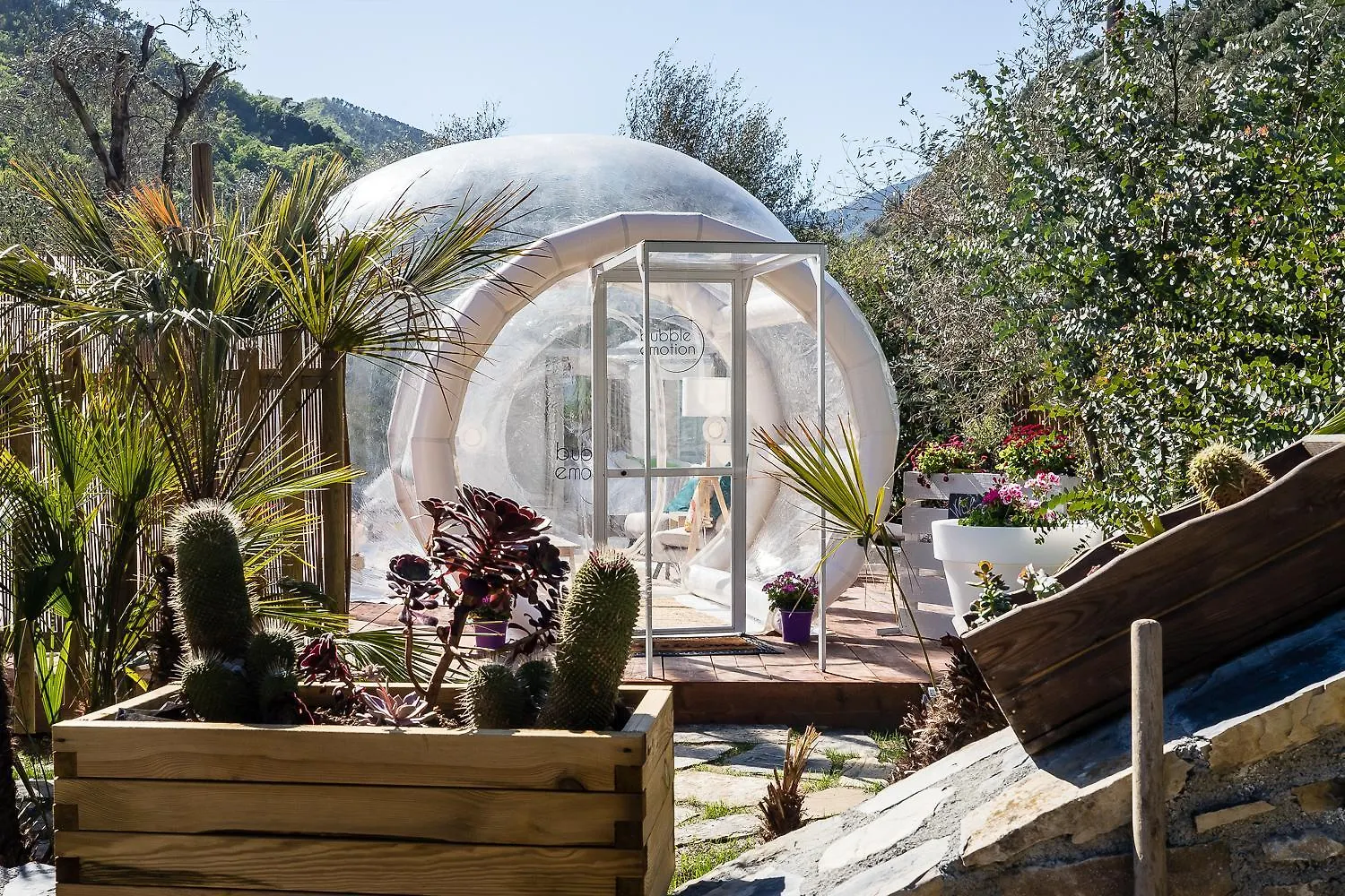 Bubble Antares Hotel Badalucco Luxury tent