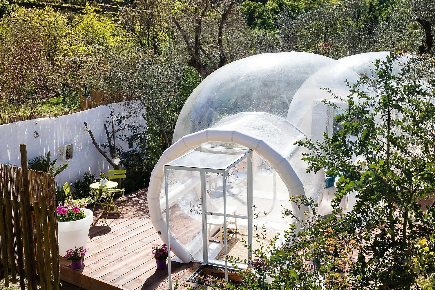 Bubble Antares Hotel Badalucco Luxury tent