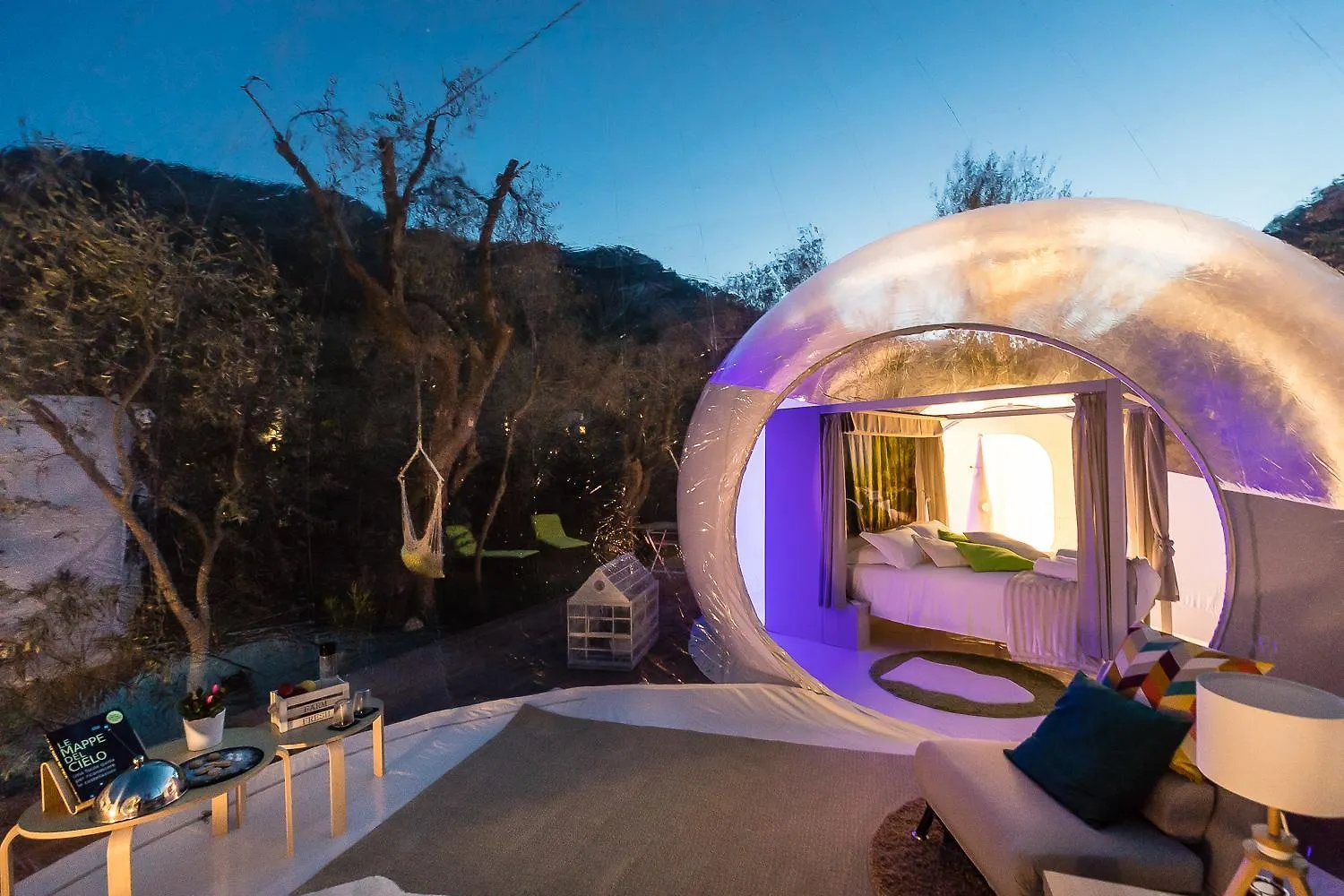 Luxury tent Bubble Antares Hotel Badalucco