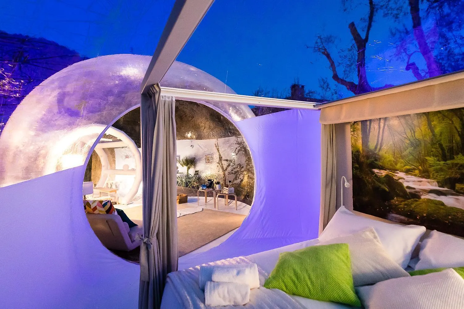 Bubble Antares Hotel Badalucco Luxury tent