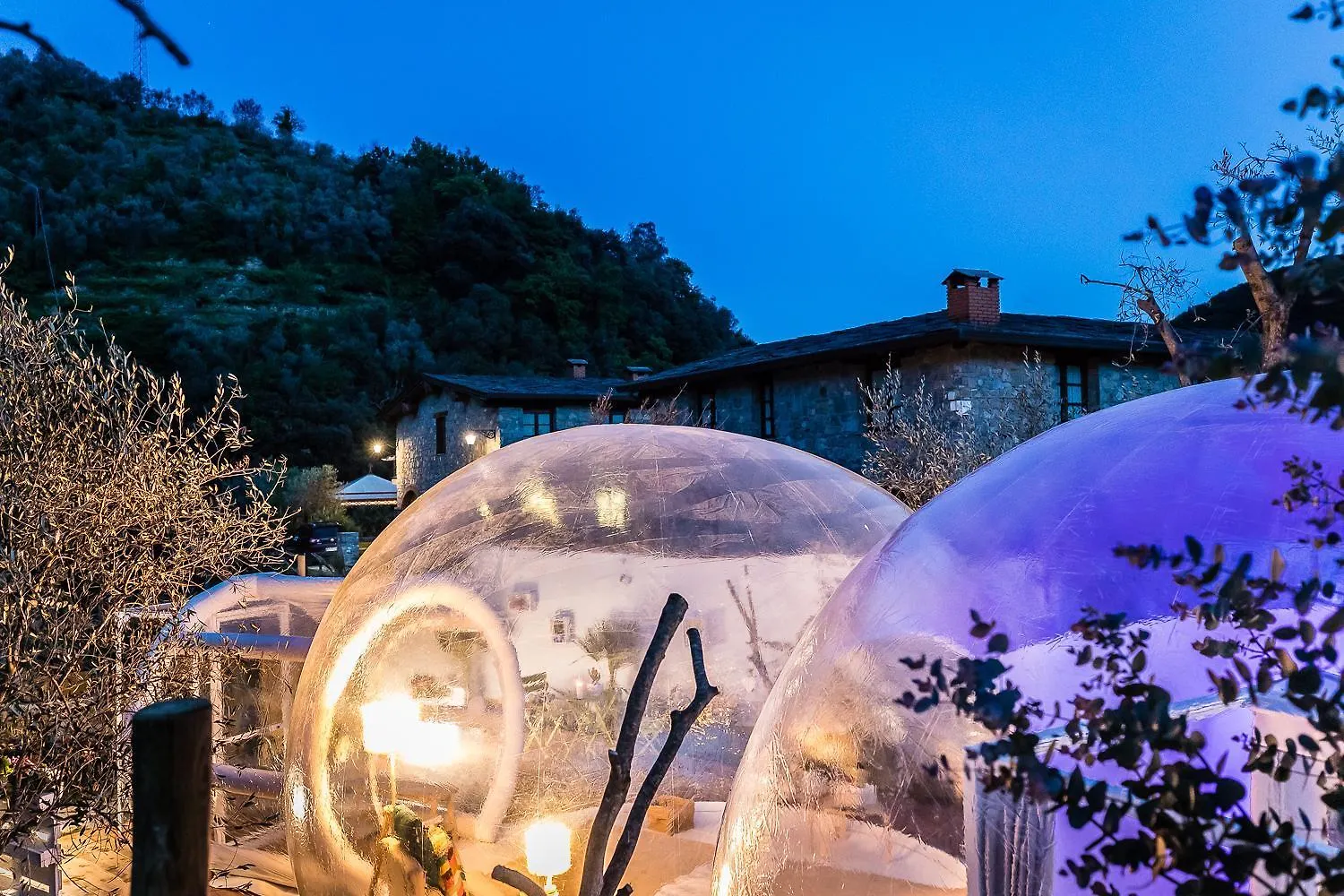 Luxury tent Bubble Antares Hotel Badalucco