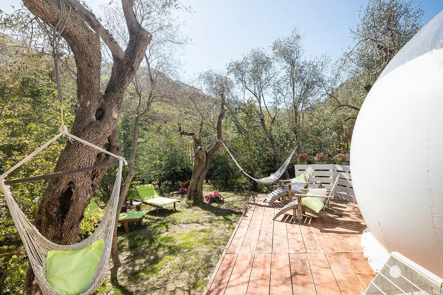 Bubble Antares Hotel Badalucco Luxury tent